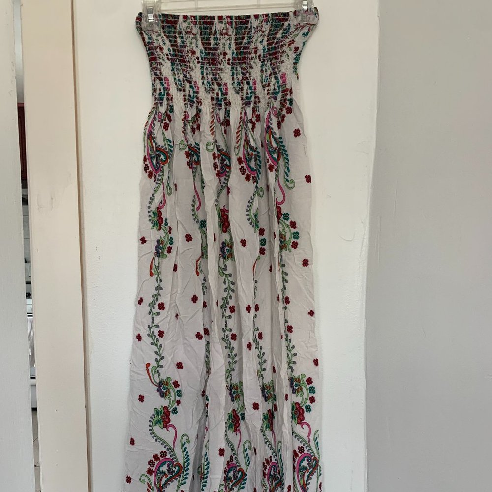 Strapless Maxi Dress